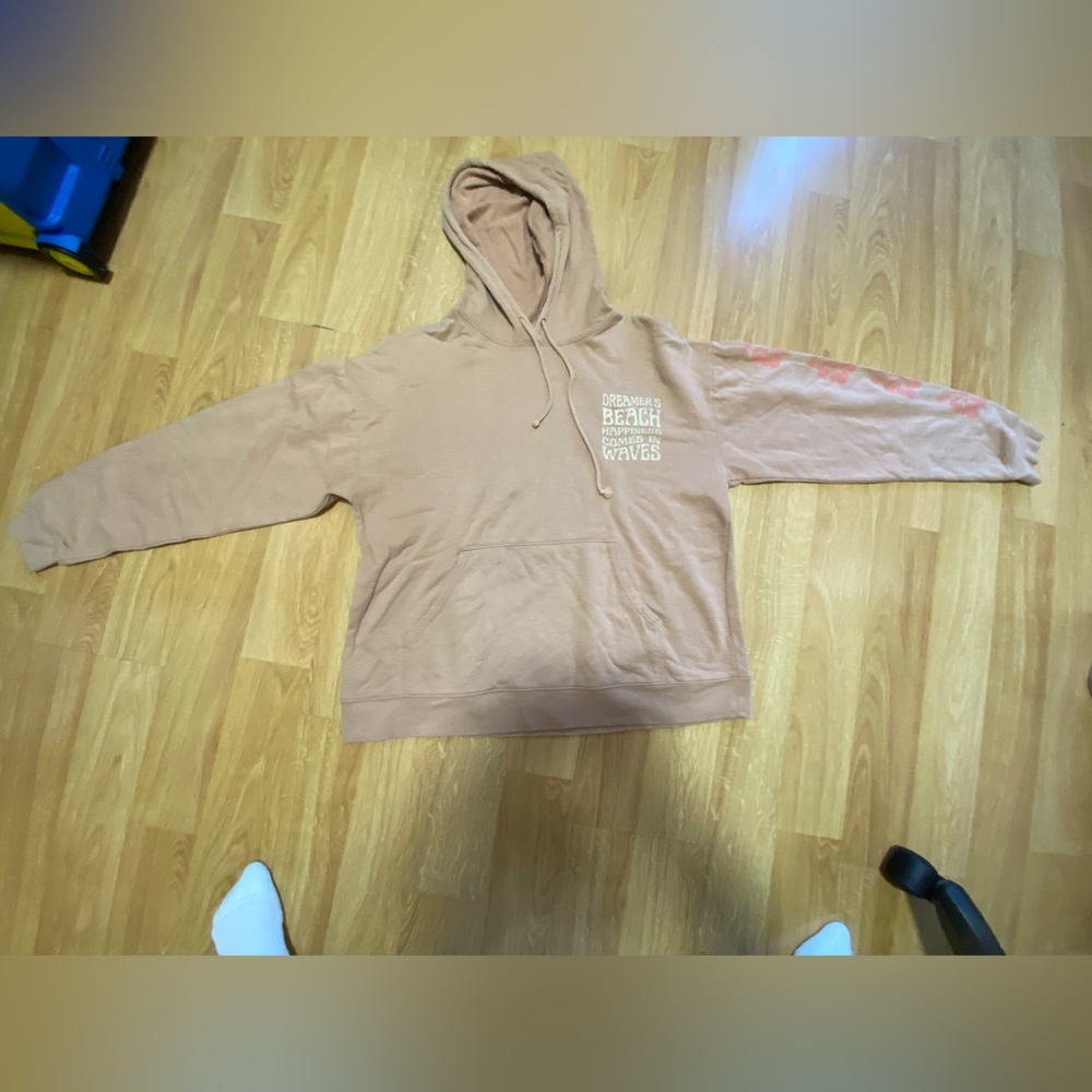 Brown hoodie!